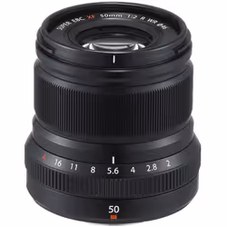 Fujifilm XF 50 f/2R WR Lens - Black