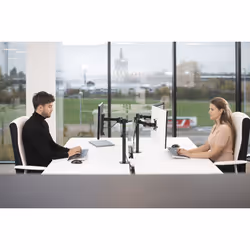 Vision VFM-DPD2B monitor mount / stand 68.6 cm (27") Desk Black - Additional view 5