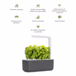 Click & Grow Indoor Herb Garden Kit with Grow Light | Smart Garden for Home Kitchen Windowsill | Easier than Hydroponics Growing System - Additional view 4