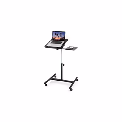 Tatkraft Vanessa Desk for Laptop, Solid and Superior Stability, Laptop Table Stand on Wheels, Ergonomic Adjustable Stand for  ...