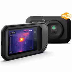 FLIR C3-X​ thermal imaging camera Vanadium Oxide Uncooled Focal Plane Arrays Black 1800 mAh 128 x 96 pixels Built-in display LCD 640 x 480 pixels - Additional view 5