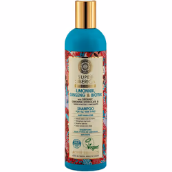 Natura Siberica Super Limonnik, ginseng & biotin. Shampoo for All Hair Types, 400 ml, 0883E