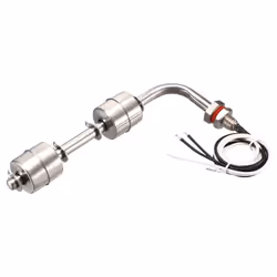 sourcingmap Stainless Steel Float Switch for Water Pump Tank Swim Pool Garden Pond Liquid Water Level Sens
