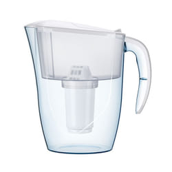AQUAPHOR Smile Pitcher water filter Transparent, White