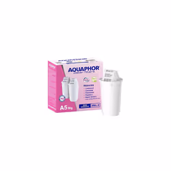 AQUAPHOR A5Mg (Added magnesium) replacement water filter cartridges, fits all A5 filter jugs, 2 pack, 350l per filter