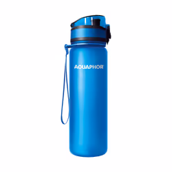 AQUAPHOR City, Water filtration bottle, 0.5 L, Blue