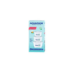 AQUAPHOR Every Fit replacement Filter Cartridge Pack of 3 - Compatible with all Aqua Optima Filter jugs and Brita Maxtra+ reduces limescale, chlo