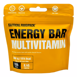 Tactical Foodpack Energy Bar Multivitamin, Butter biscuit, 125 g, Wheat, Wheat flour (65%), vegetable oil (palm), sugar (sucr ...