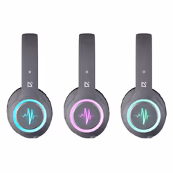 Defender FREEMOTION B571 LED Headset Wired & Wireless Head-band Calls/Music/Sport/Everyday Bluetooth Grey - Additional view 4