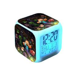 Minecraft Colourful Changing Alarm Clock #18