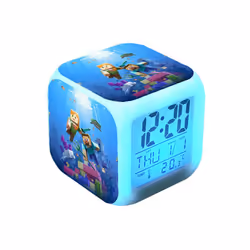 Minecraft Colourful Changing Alarm Clock #19