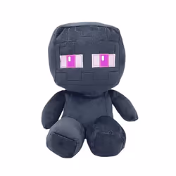 Minecraft Plush Toy Children's Doll Sitting Enderman 25cm