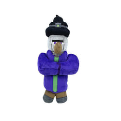 Minecraft plush toy children's doll purple witch 35cm