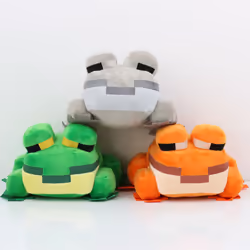 Minecraft Plush Toy Children's Christmas Gift Gray Frog