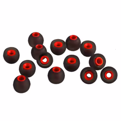 Xcessor CG00686, Ear pad, Silicone, Black, Red