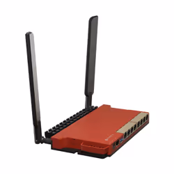 Mikrotik L009UiGS-2HaxD-IN wireless router Gigabit Ethernet Single-band (2.4 GHz) Red - Additional view 4