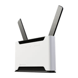 Mikrotik Chateau 5G R17 ax wireless router Gigabit Ethernet Dual-band (2.4 GHz / 5 GHz) Black, Grey