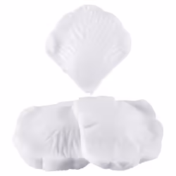 500 Rose petals scattered white decoration Wedding