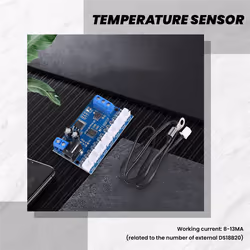 7 Channel RS485 Temperature Sensor Measurement MODBUS RTU