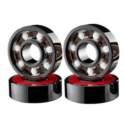 4 Pcs Ceramic Bearings High Speed for Skate Skateboard Wheel