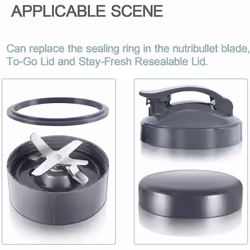 6 Pcs Gasket Replacement, Parts for Pro Blender 900W