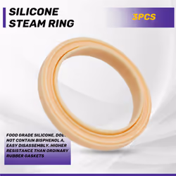 54Mm Silicone Steam Ring, 3Pack Grouphead Gasket for