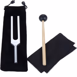 Silver Tuning Forks 528 Hz for Musical, Meditation