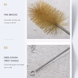 Copper Wire Pipe Tube Chimney Cleaning Brush 60mm Dia