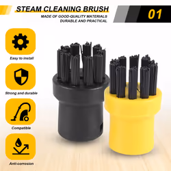 8 Pack of Hand Tool Nozzle Bristle Brushes for SC1 SC2 SC3