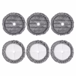 6Pcs Mop Pads Rags for A9 Steam Mop Cloth Vacuum Cleaner Robot