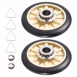 2PCS 349241T Dryer Drum Roller Kit