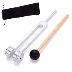 Tuning Fork 128 Hz, C-128 Frequency Non-Magnetic Tuning Fork