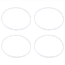 Gaskets Rubber Seal Ring for Magic Blender Flat/ 4 Pack