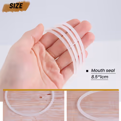 Gaskets Rubber Seal Ring for Magic Blender Flat/ 4 Pack