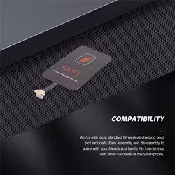 10W Wireless Receiver Suitable for Type-C Mobile Phone Receiver