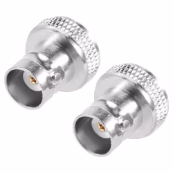 2pcs SMA Female To BNC Female Convert Adapter