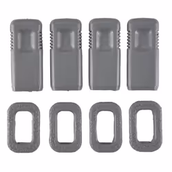 4 Set Door Lock Pin Cap Set +Holding for Mitsubishi Pajero Montero