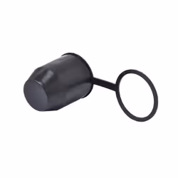 Black Tow Bar Ball Push-in Type Cover Cap Car Hitch Towball Trailer