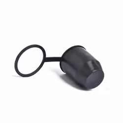 Black Tow Bar Ball Push-in Type Cover Cap Car Hitch Towball Trailer