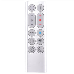 Replacement Remote Control Suitable for Dyson HP04 HP05 HP07 Silver