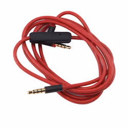 Audio Cable for Beats By Dr Dre Headphones with Line Mic for Studio
