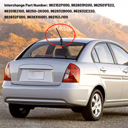 Roof Antenna Pole AM / FM for Hyundai Accent Santa Fe Kia 2000-2017