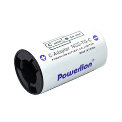 Powerlion C Size Battery Adapters, AA to C Size Battery Spacer