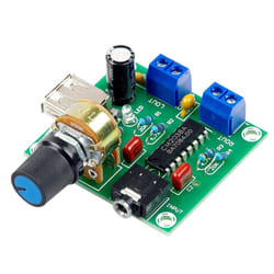 Mini Power Amplifier Board 5W+5W HiFi 2-Channel CM2038 5V USB Supply