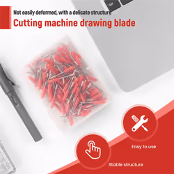 100Pcs 45 Degree Vinyl Cutter Plotter Blades for Graphtec CB09U CB09