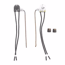 Ceiling Fan Light Switch Zing Ear ZE-109 Light Switch 2Pcs Bronze