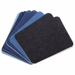 10Pcs Thermal Sticky Iron On Mending Patches Jeans Bag Hat Decor