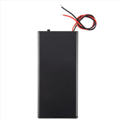 3.7V 2x 18650 Battery Holder Connector Storage ON/OFF