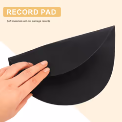 1Pcs Ultra-Thin Anti-Static Lp Vinyl Turntable Record Player Pad