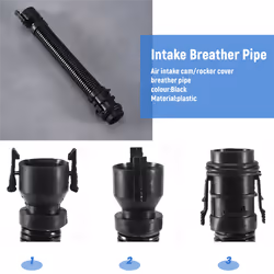 Air Filter Intake Breather Pipe for -BMW 1 3 5 7 E81 E87 E90 N47 N57